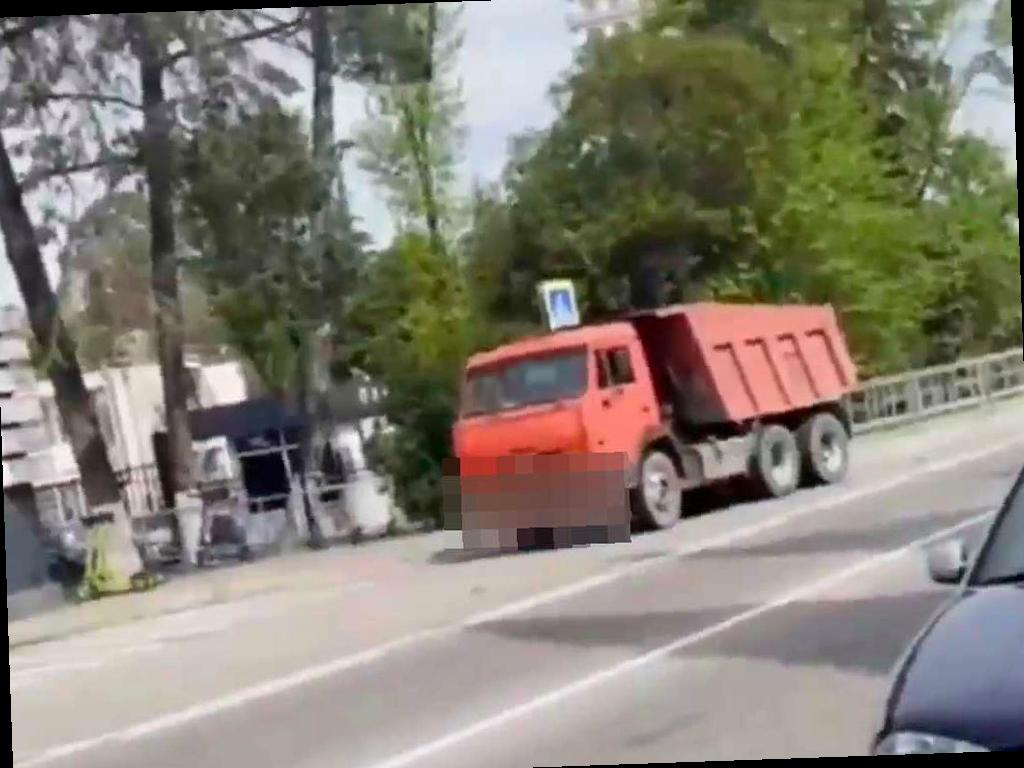 В Адлере задержали нетрезвого водителя КАМАЗа