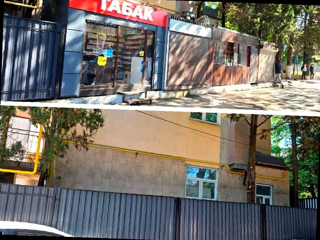 В Адлере убрали незаконные торговые точки