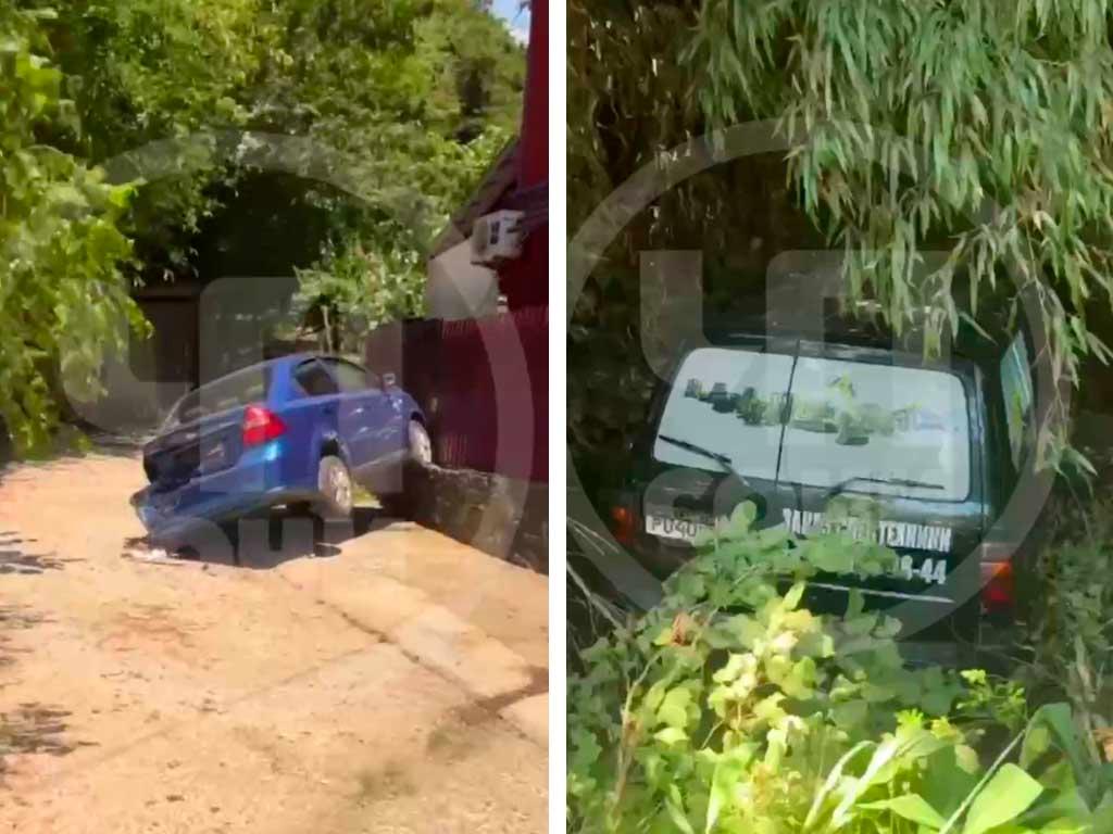 Пьяный водитель устроил ДТП на угнанном внедорожнике в Сочи