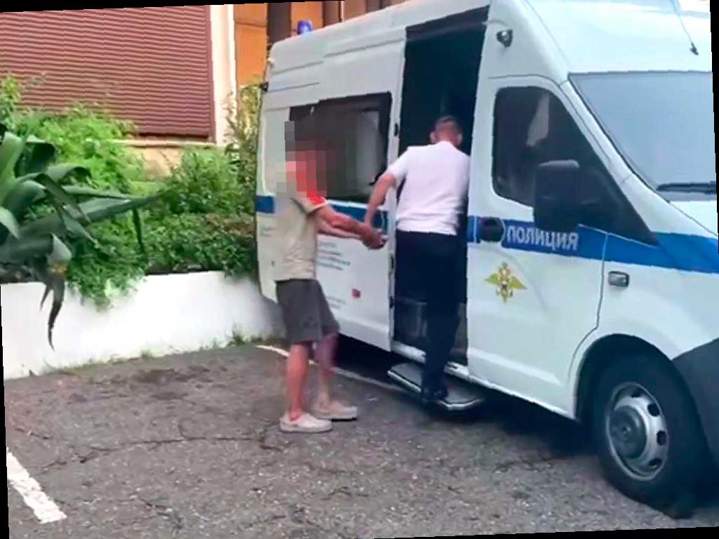 В Сочи задержан мужчина, поджегший знакомого на улице