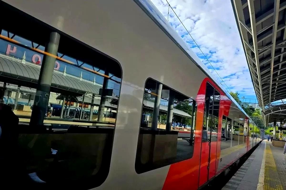 Девять новых электропоездов выйдут на маршруты в Краснодарском крае до конца 2026 года
