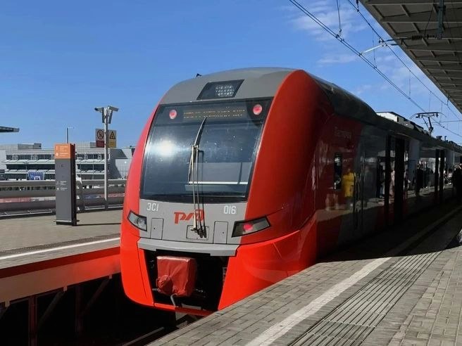Изменение маршрута двух электричек в Сочи 11 сентября