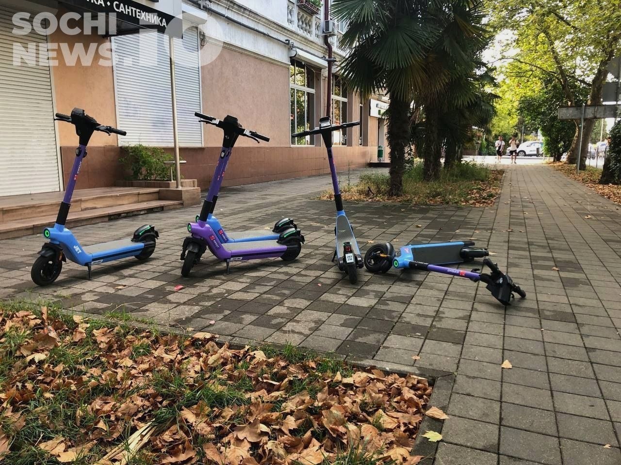 Штрафы за оставленные электросамокаты введут в Краснодарском крае